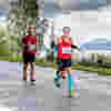 People running the Loch Ness Marathon