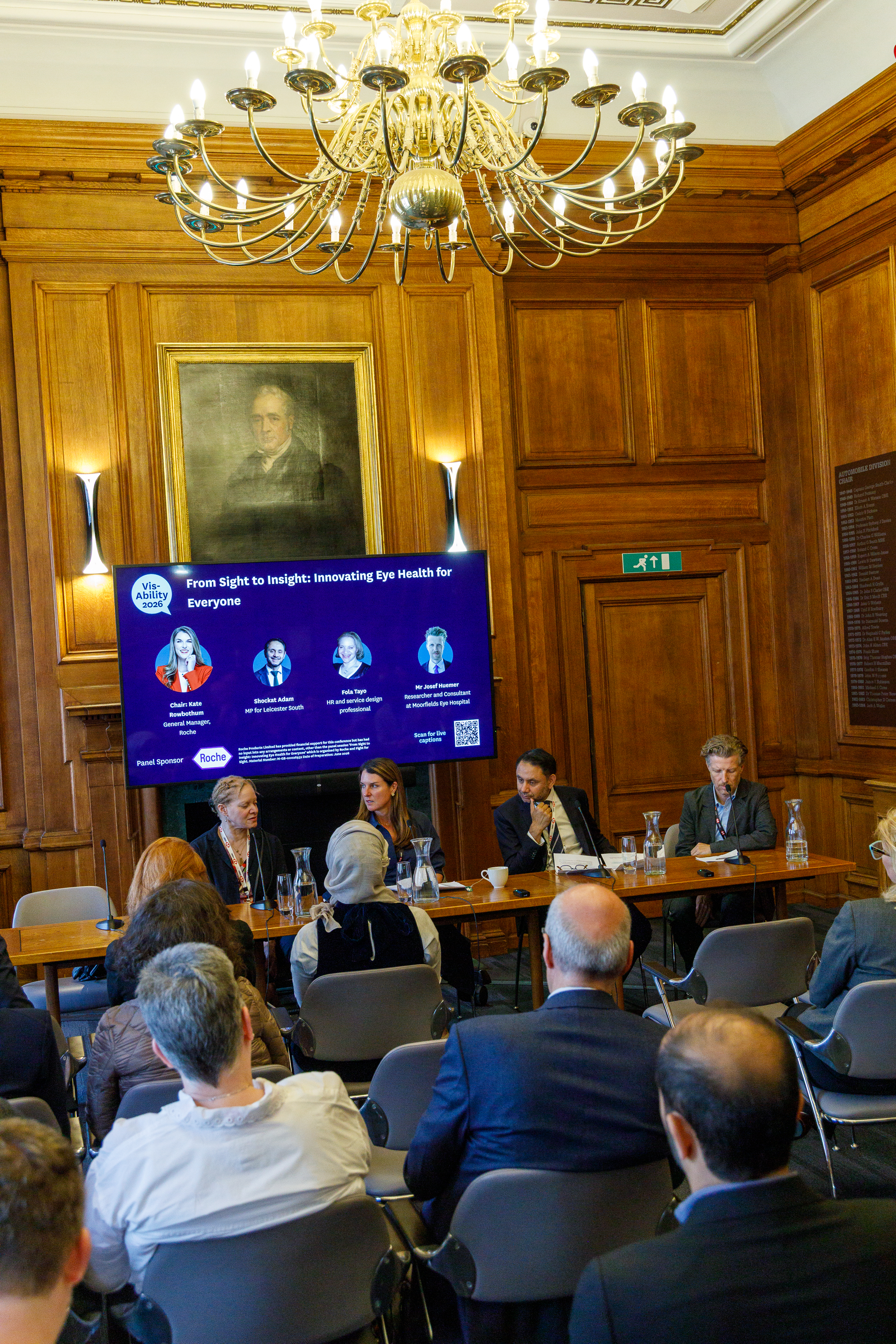 A panel discussion at Vis-Ability 2026 