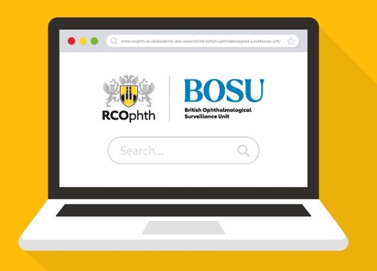 A graphic computer showing the BOSU logo.