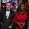 Fight for Sight chief executive Keith Valentine and ambassador Marsha de Cordova MP pictured at the 2023 Vis-Ability conference hosted by them at Westminster. The event brings VI leaders and allies together to discuss hot topics where we want to amplify the voices of people who are blind and vision impaired. 