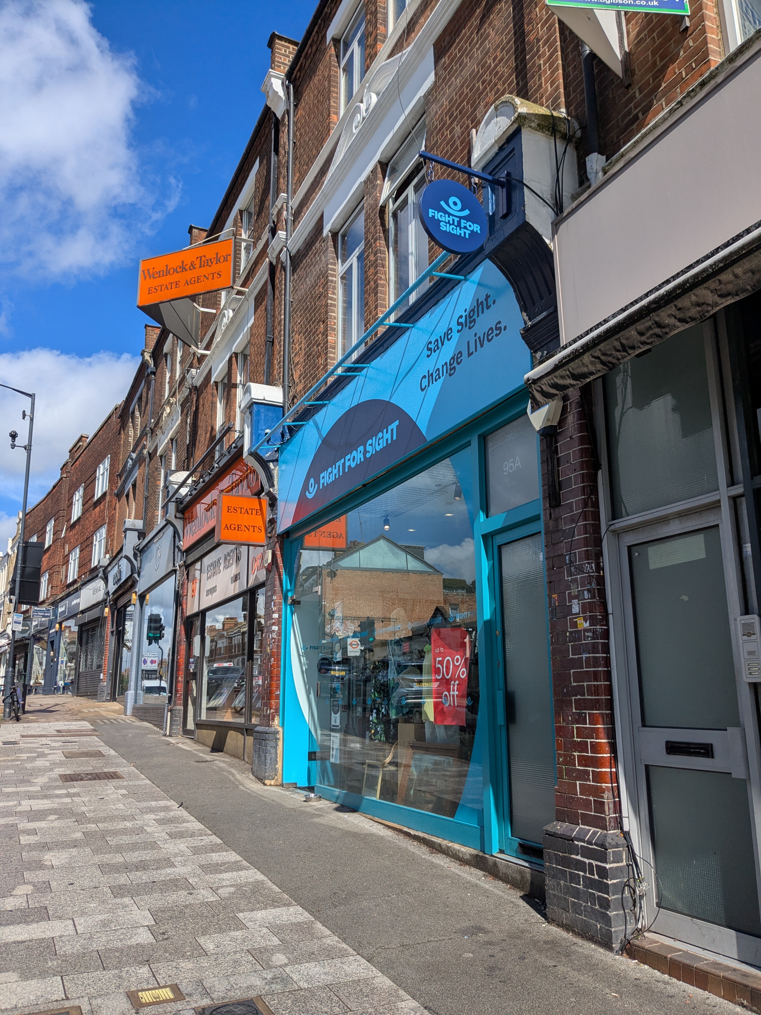 Crouch End exterior.