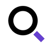 A magnifying glass icon